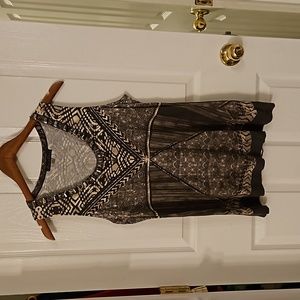 Rose & Olive Size Large Top